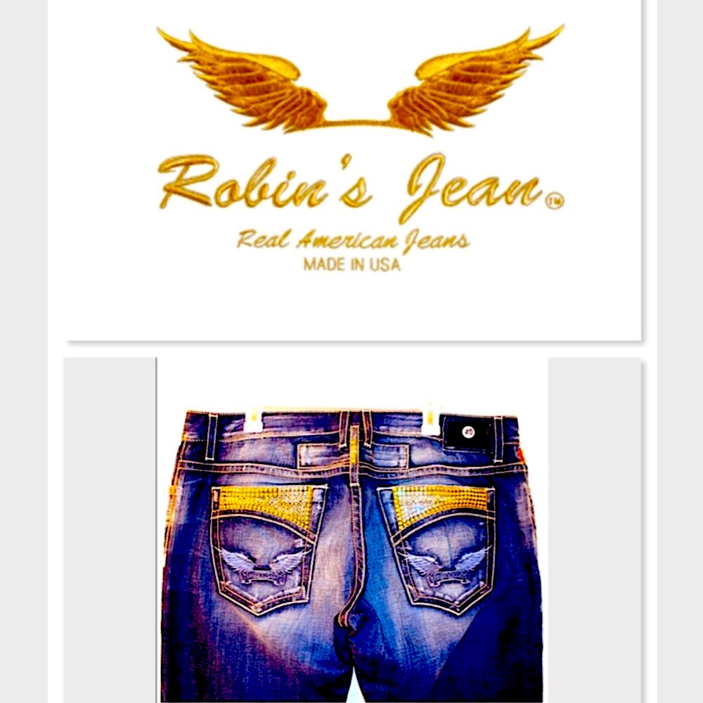 $150 Sale Robin's Jean MEN size 40 designer jeans